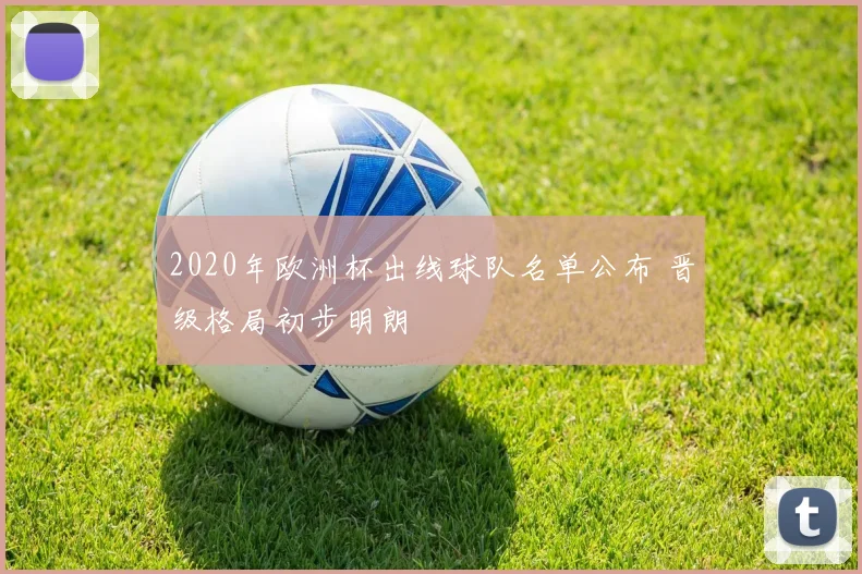 2020年欧洲杯出线球队名单公布 晋级格局初步明朗