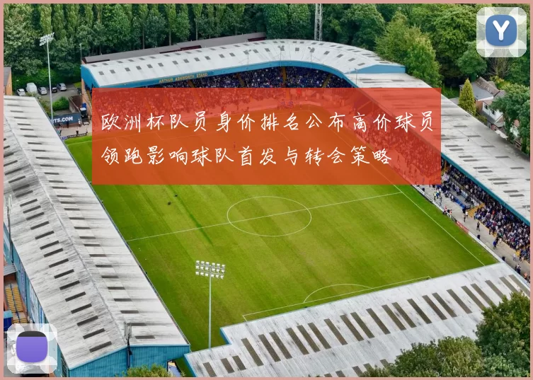 欧洲杯队员身价排名公布高价球员领跑影响球队首发与转会策略